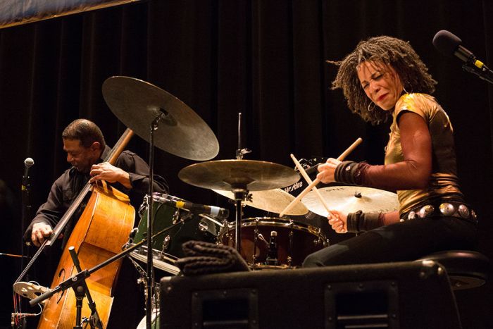 Cindy Blackman Santana, a drum dynamo in jazz and rock, on music