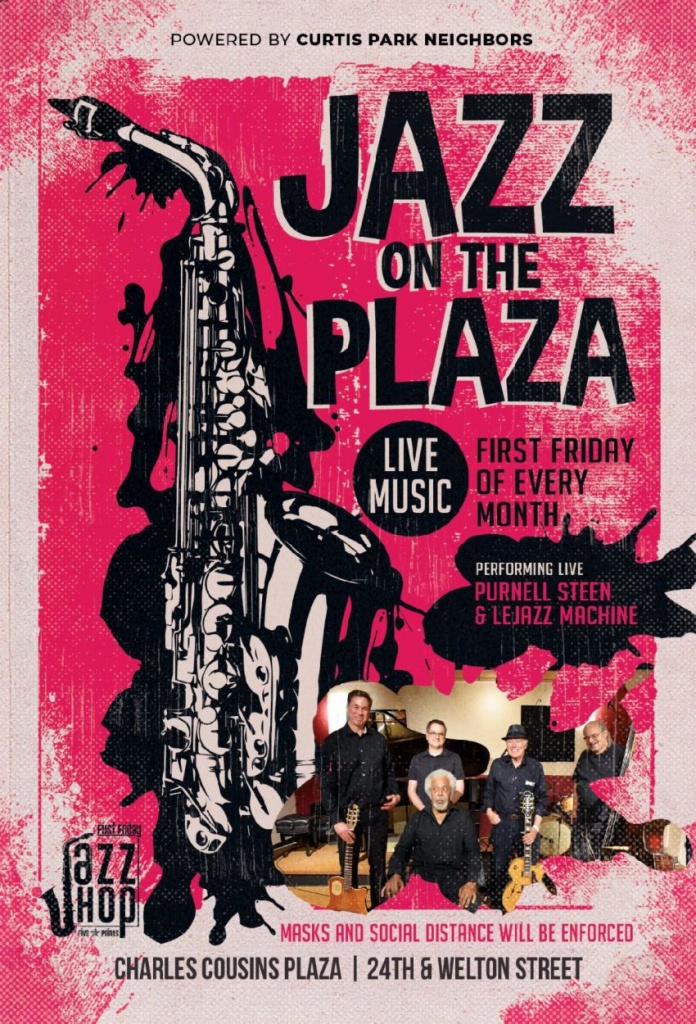 First Friday Jazz on the Plaza Purnell Steen & Le Jazz Machine KUVO
