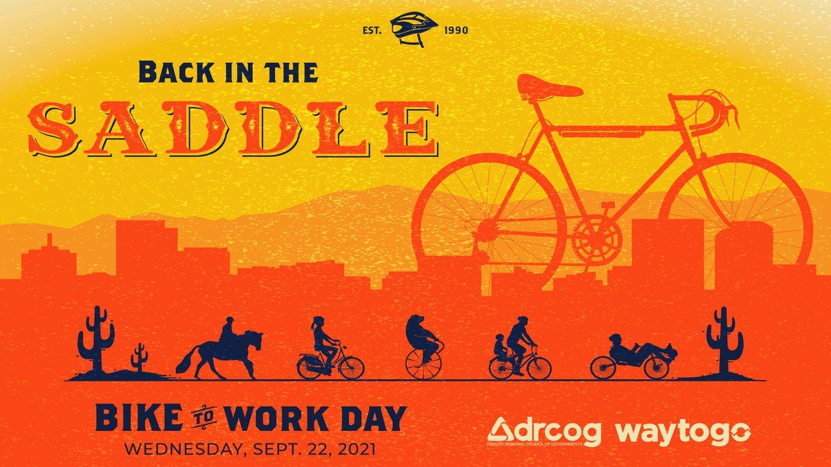 Get "Back in the Saddle" for Bike to Work Day! KUVO
